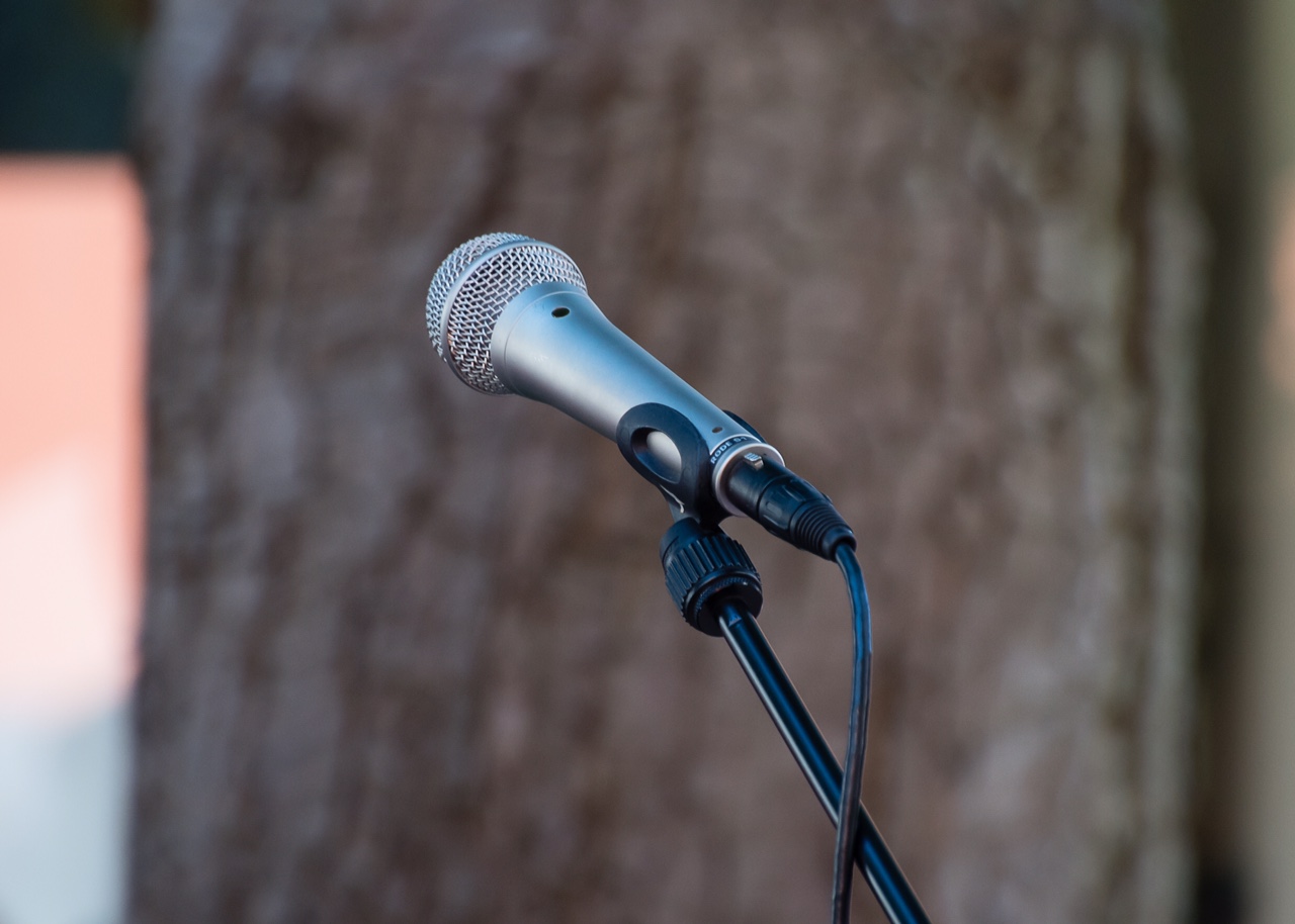 Autritt im Kaffee Dinzler am Esbaum, gemeinsam mit Manuel Warwitz als Jazzduo 'Two for Jazz', Rosenheim Stadtfest Juni 2019